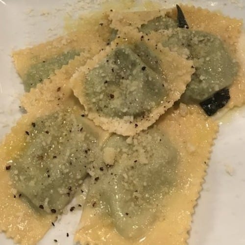 Ravioli Butter & Sage.