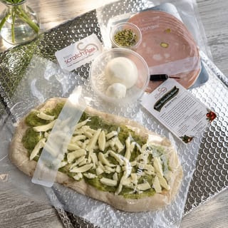 Pesto/ Mortadella/ Burrata
