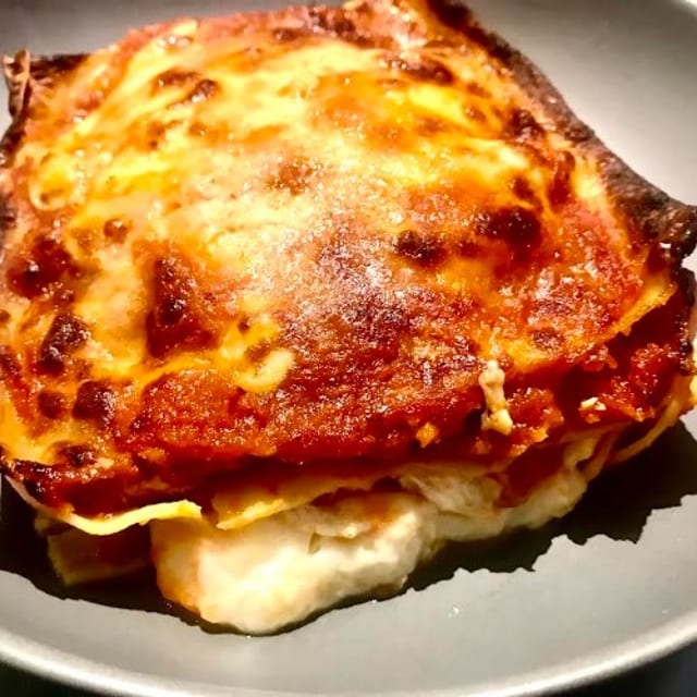 Lasagna alla Bolognese.