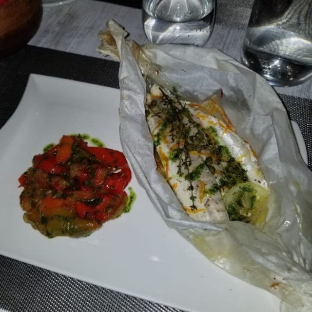 Branzino Foiled.